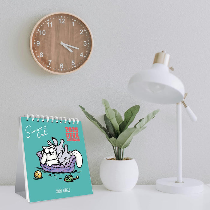 2025 Simon's Cat Desk Calendar
