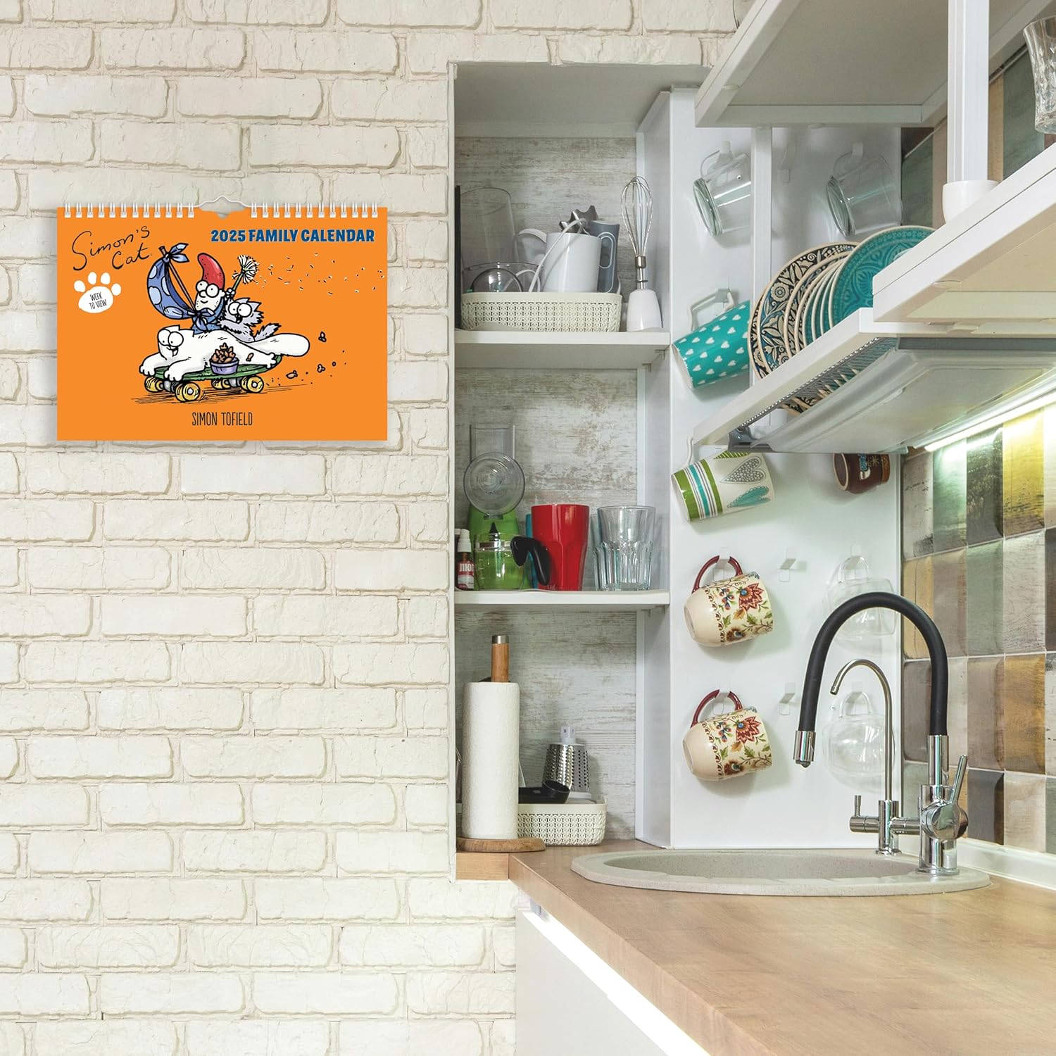 2025 Simon's Cat A4 Family Calendar