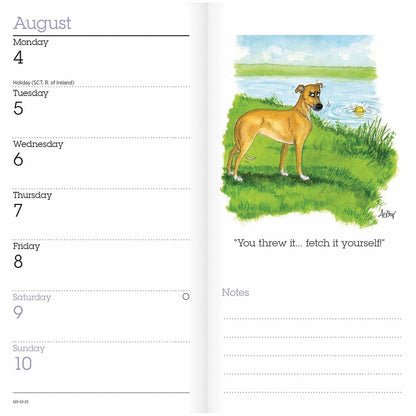 Carousel Calendars Alisons Animals Slim Diary 2025 (PFP)