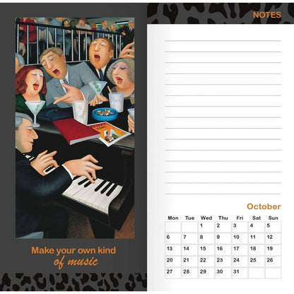 Carousel Calendars Beryl Cook Slim Diary 2025 (PFP)