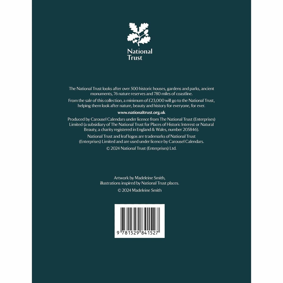 2025 National Trust Illustrated Deluxe Diary Wiro