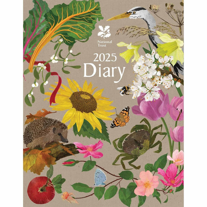 2025 National Trust Illustrated Deluxe Diary Wiro