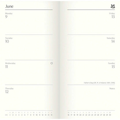 Carousel Calendars National Trust Slim Diary 2025 (PFP)