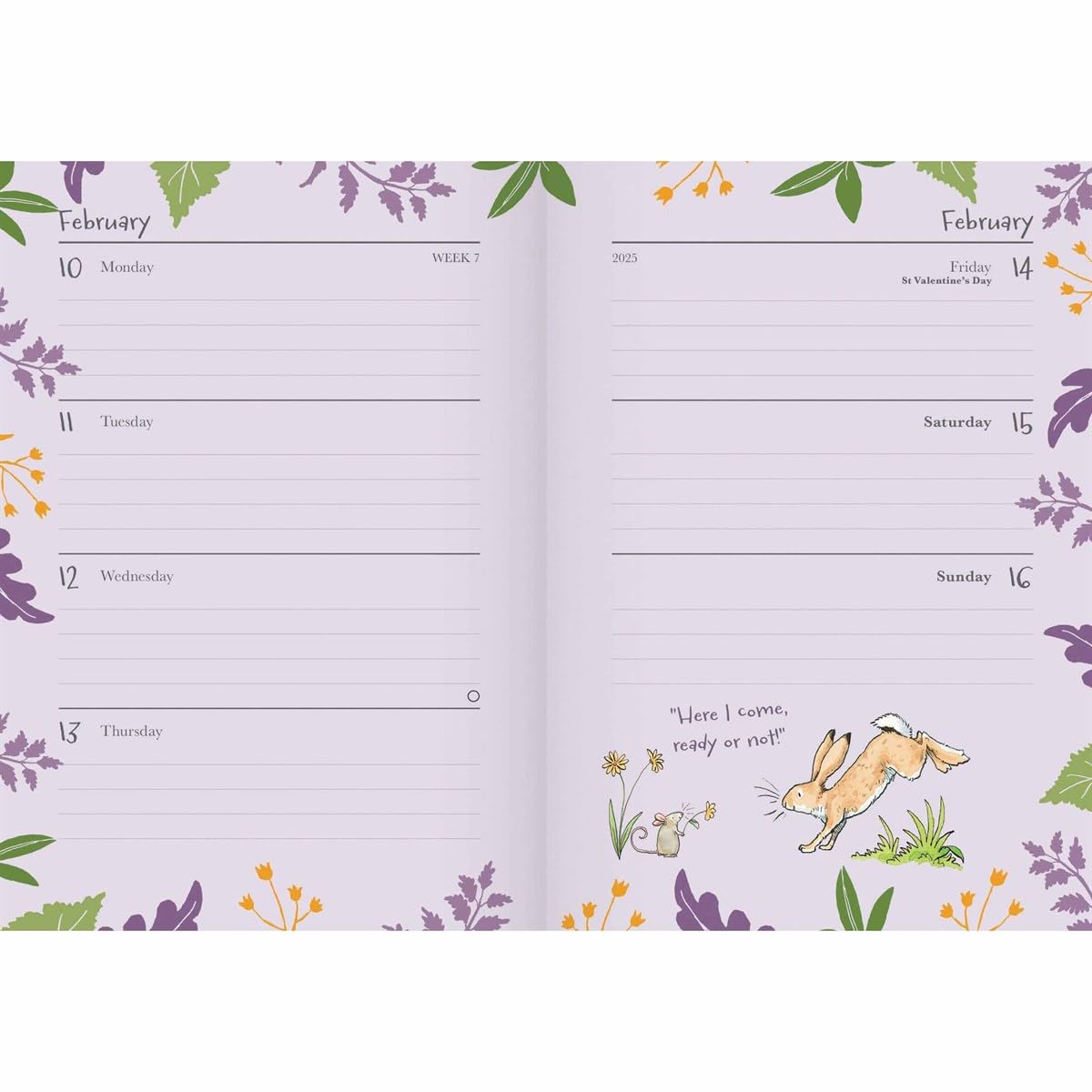 2025 Guess How Much I Love You A6 Diary