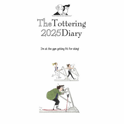 2025 Tottering by Gently Slim Diary