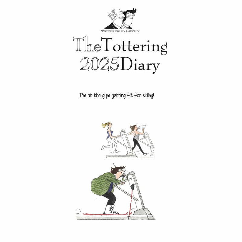 2025 Tottering by Gently Slim Diary