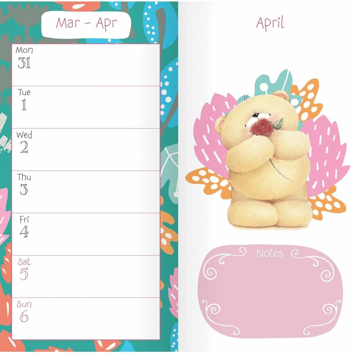 Forever Friends Slim Diary 2025