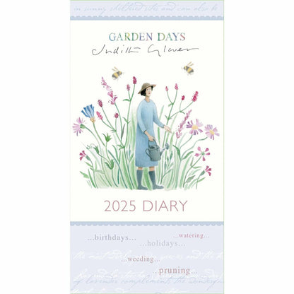 Carousel Calendars Garden Days Slim Diary 2025 (PFP)