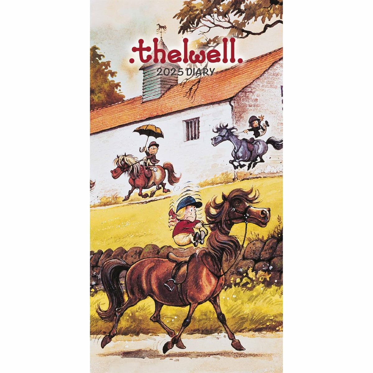 Carousel Calendars Thelwell Slim Diary 2025 (PFP)