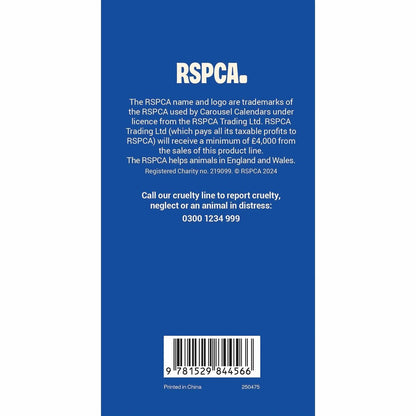 Carousel Calendars RSPCA Slim Diary 2025 (PFP)