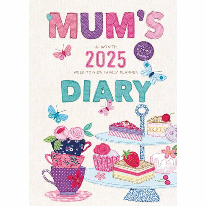 2025 Mums Fabric Planner Engagement Diary Wiro
