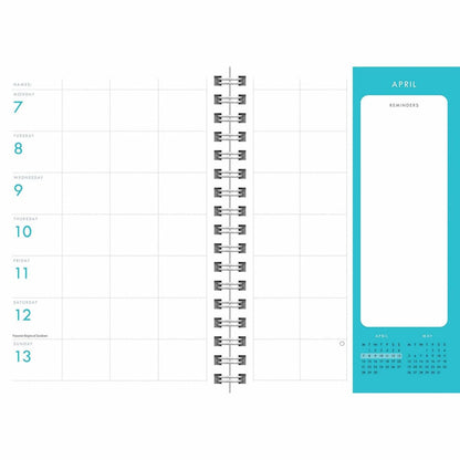 Carousel Calendars Organised Family (Geometric) Planner A5 Diary 2025 (PFP)