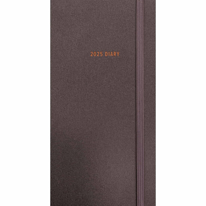 2025 Fashion Diary Charcoal Slim Diary