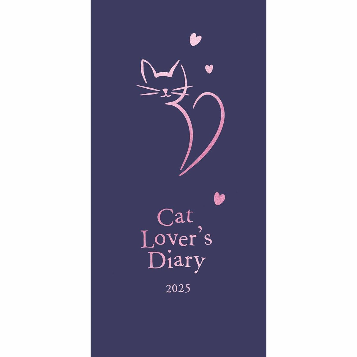 Fashion Diary Cat Lover Slim Diary 2025 (PFP)