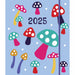 2025 Fashion Diary Mushrooms Sq Pk Diary