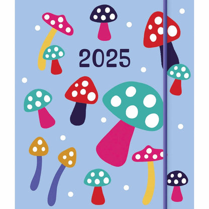 2025 Fashion Diary Mushrooms Sq Pk Diary