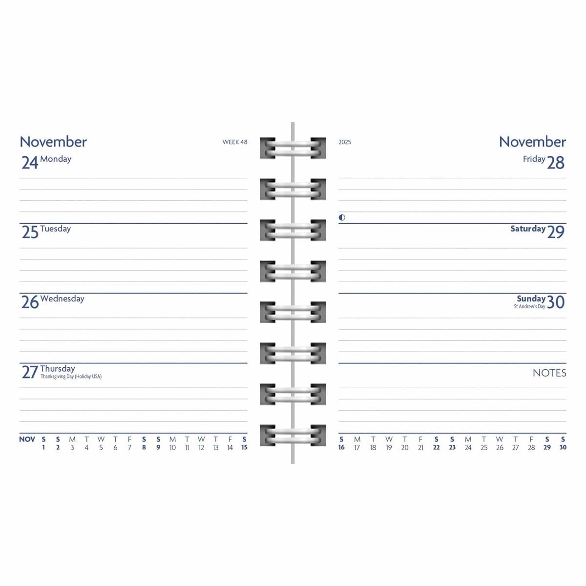 2025 Fashion Diary Contemporary Floral  Sq Pk Diary