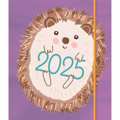 2025 Fashion Diary Hedgehog Sq Pk Diary