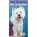 Carousel Calendars West Highland White Terriers Slim Diary 2025 (PFP)