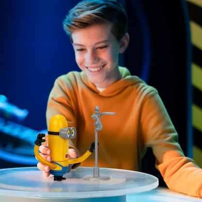 Minions Despicable Me 4 Wild Spinning Mega Tim Action Figure | Press Down On Tim's Head For Some Wild Spinning Knock-down Power | Collect All 5 | All With A Different Play Feature And Accessories