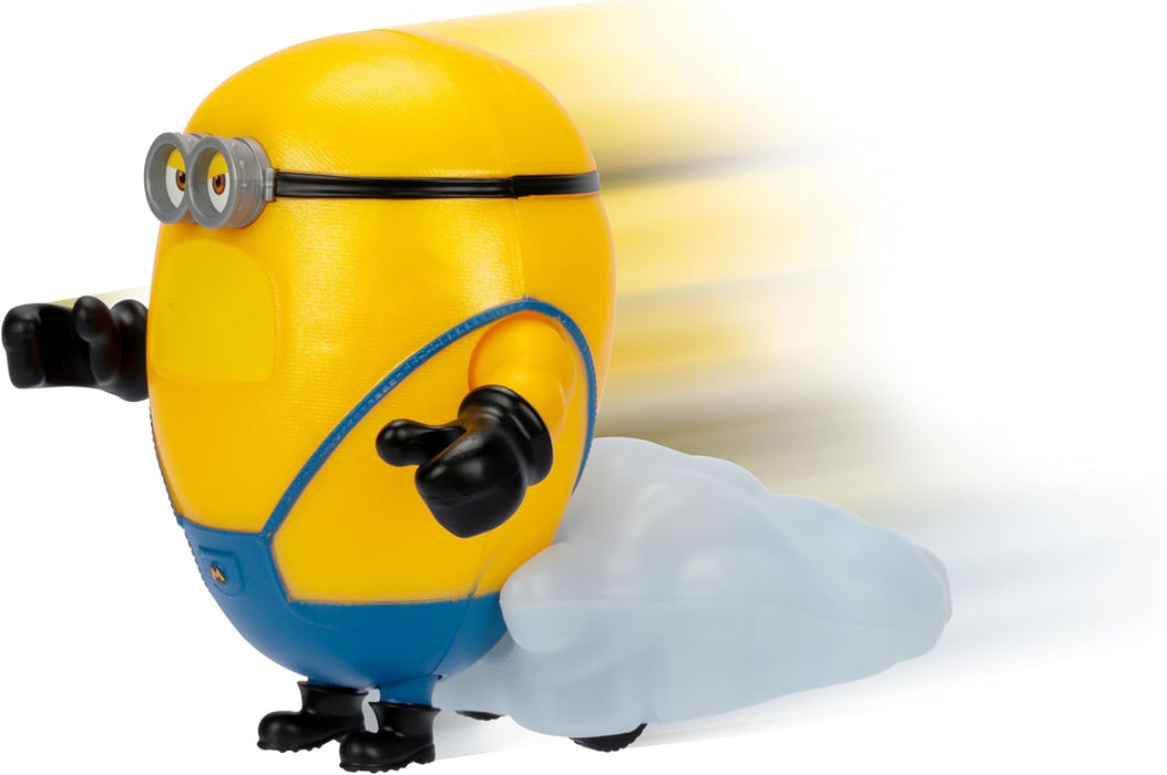 Minions Despicable Me 4 Speed Burst Mega Dave Action Figure | Pull Mega Dave Back For A Burst Of Speed | Collect All 5 | All With A Different Play Feature And Accessories