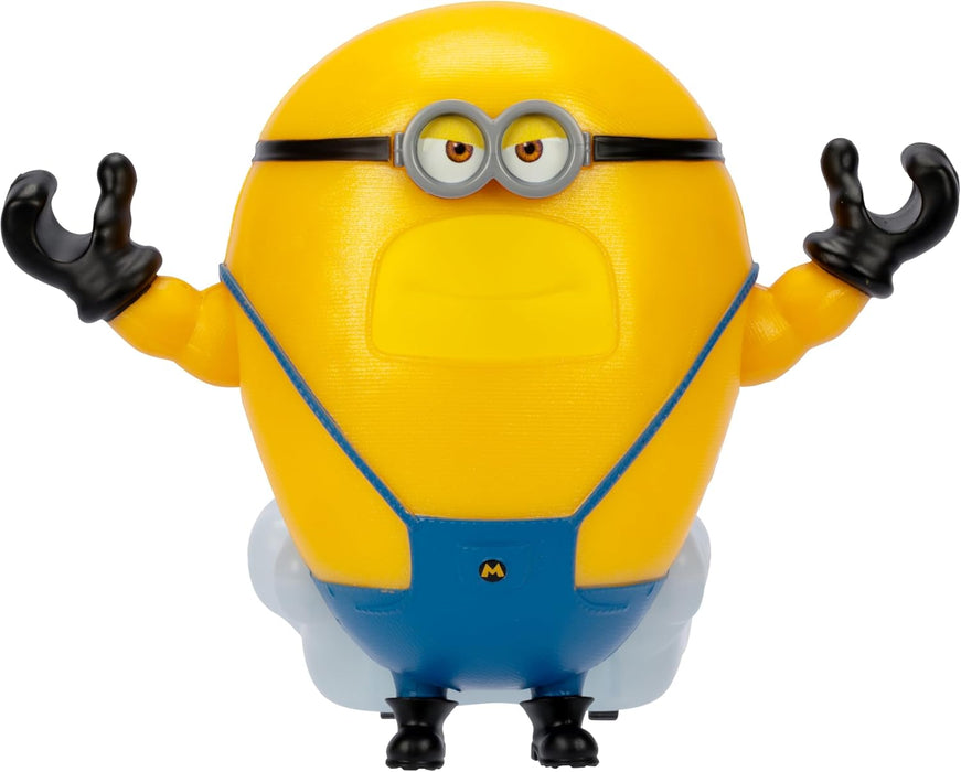 Minions Despicable Me 4 Speed Burst Mega Dave Action Figure | Pull Mega Dave Back For A Burst Of Speed | Collect All 5 | All With A Different Play Feature And Accessories