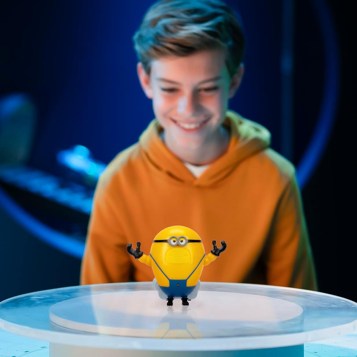 Minions Despicable Me 4 Speed Burst Mega Dave Action Figure | Pull Mega Dave Back For A Burst Of Speed | Collect All 5 | All With A Different Play Feature And Accessories