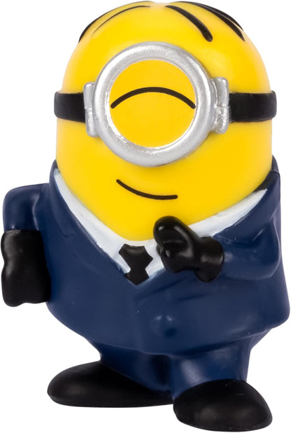 Minions Despicable Me 4 4 Figure Packs AVL Squad | 5.8cm Collectible Figures | Pack Has 3 Figures Visible Plus 1 Surprise Figure Hidden