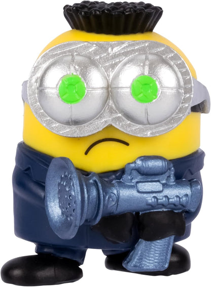 Minions Despicable Me 4 4 Figure Packs AVL Squad | 5.8cm Collectible Figures | Pack Has 3 Figures Visible Plus 1 Surprise Figure Hidden