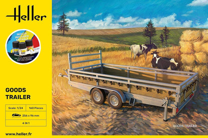 Heller Goods Trailer 1/24 56778 Starter Kit