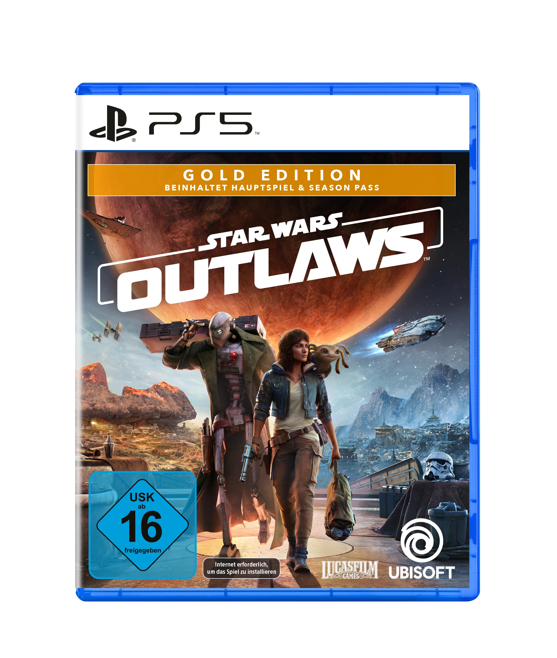 Star Wars Outlaws - Gold Edition (inkl. Season Pass und früheren Zugang) -