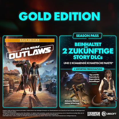 Star Wars Outlaws - Gold Edition (inkl. Season Pass und früheren Zugang) -