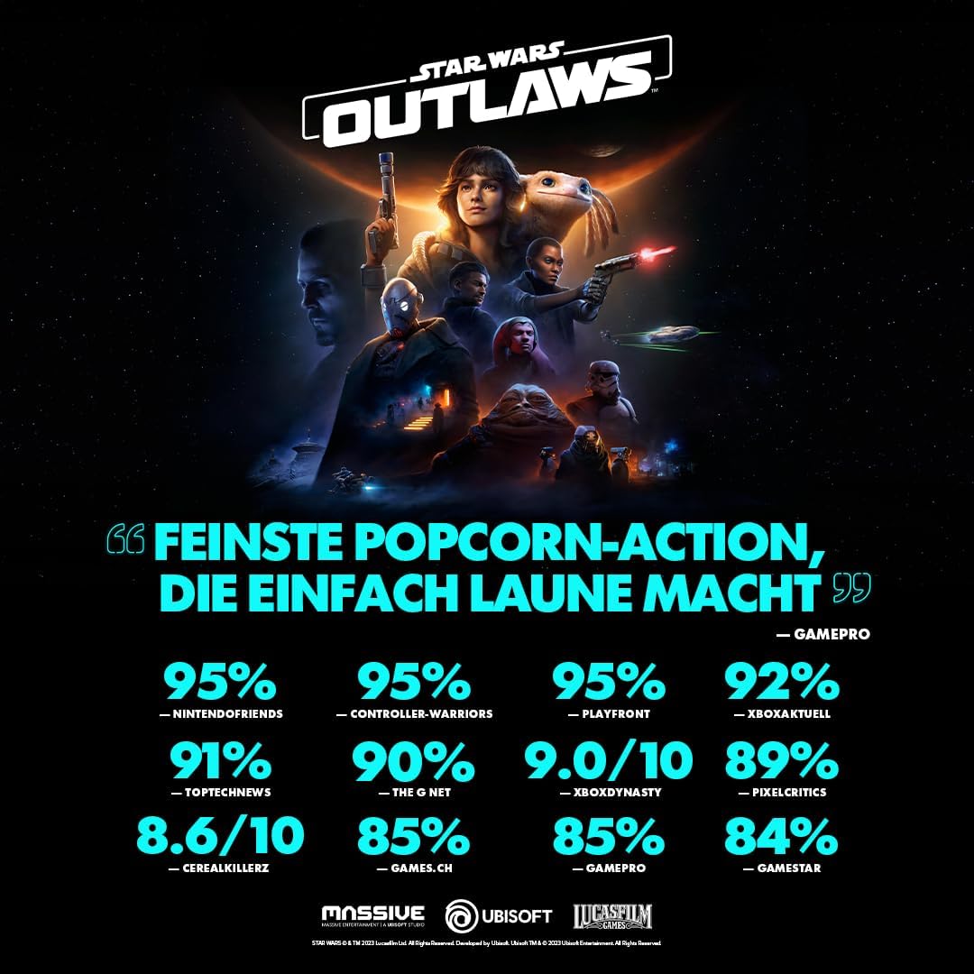 Star Wars Outlaws - Gold Edition (inkl. Season Pass und früheren Zugang) -