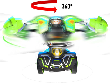 Silverlit 86884 Roboter Kombat Tornado-ferngesteuerte Figur-360° Superstarke Schläge-Zielen Sie auf das Herz Ihres Gegners, um ihn KO zu setzen-für bis zu 4 Spieler-ab 5 Jahren-86884, Mehrfarbig