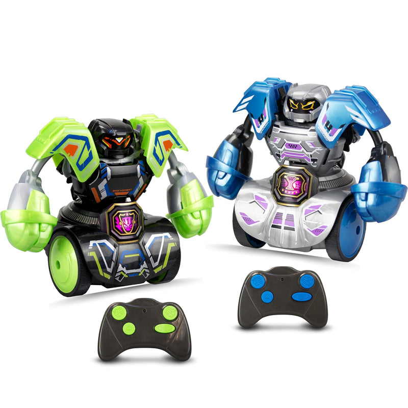 Silverlit 86884 Roboter Kombat Tornado-ferngesteuerte Figur-360° Superstarke Schläge-Zielen Sie auf das Herz Ihres Gegners, um ihn KO zu setzen-für bis zu 4 Spieler-ab 5 Jahren-86884, Mehrfarbig
