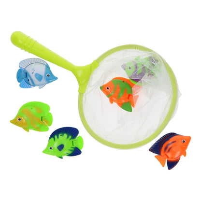 Pesca subacquea con rete da pesca, 7 pezzi