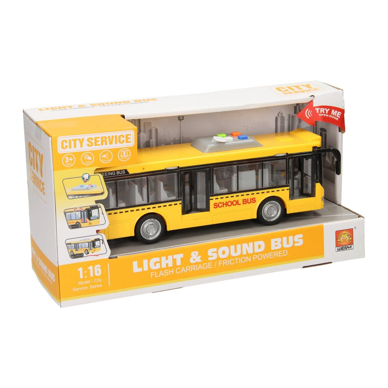 Bus Scuola con Luce e Suono
