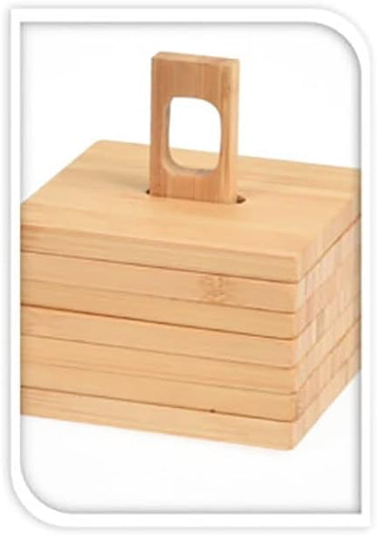 Onderzetter Bamboe Set van 6