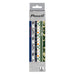 Grigio Scuola Matite Stampa con Gomma, 6pcs.