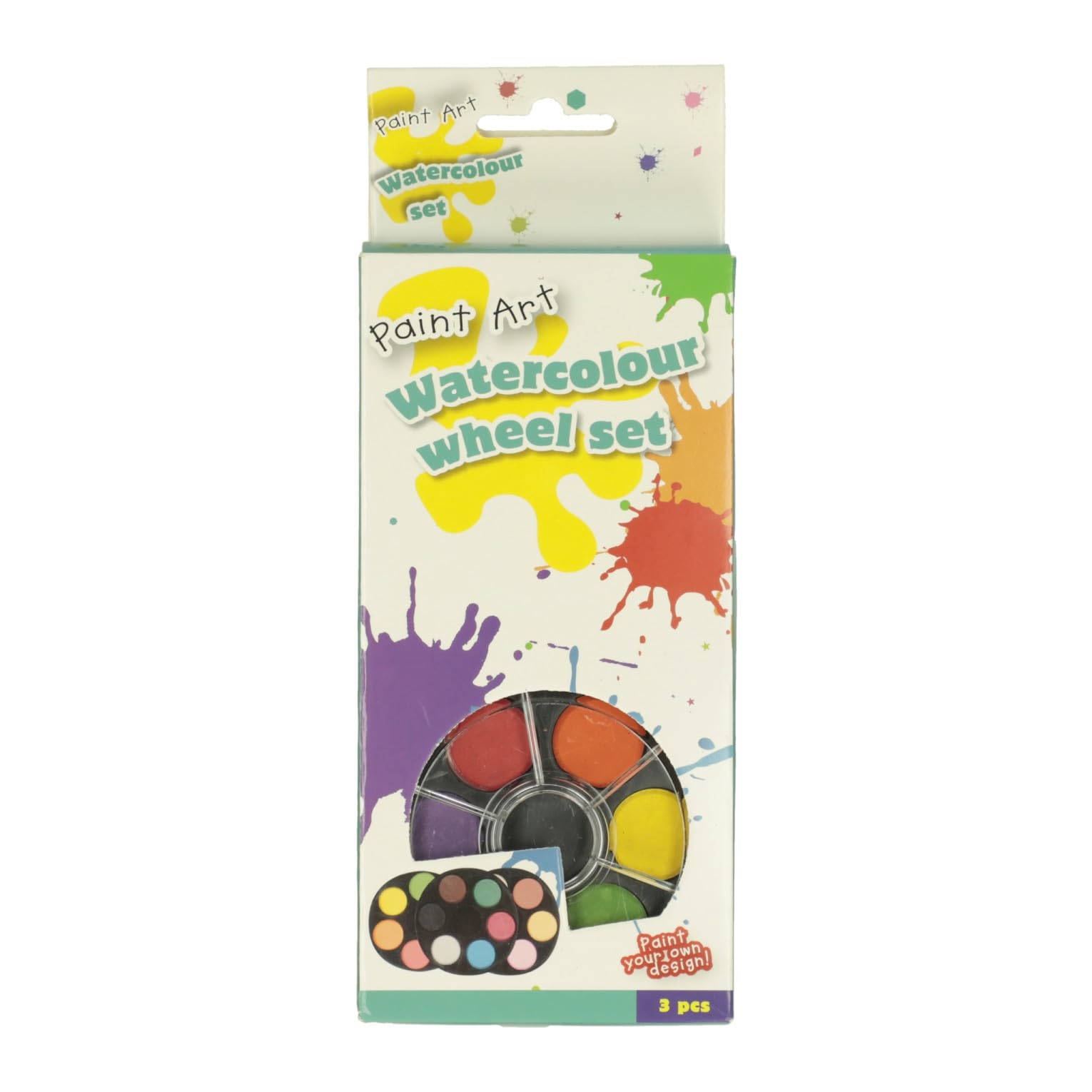 Set acquerelli 18 colori
