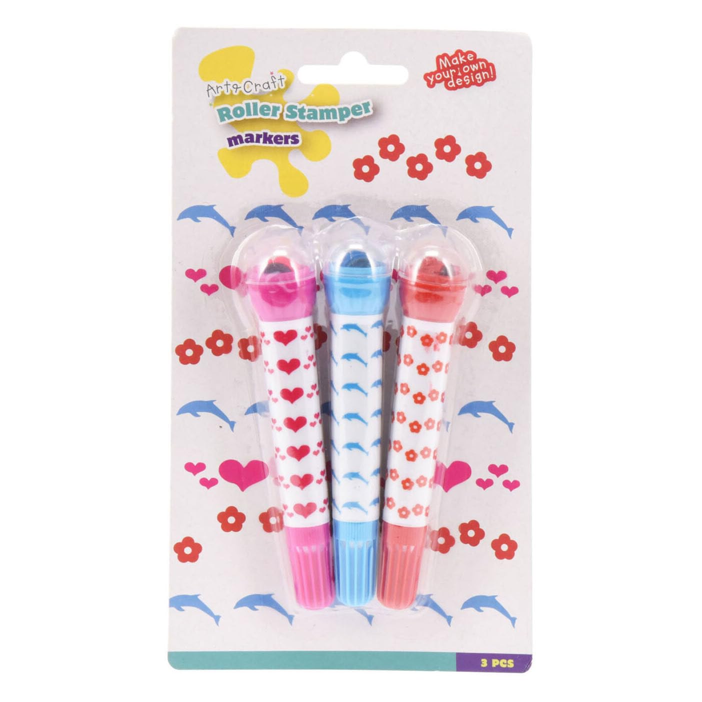 Stift met Stempel 3st.