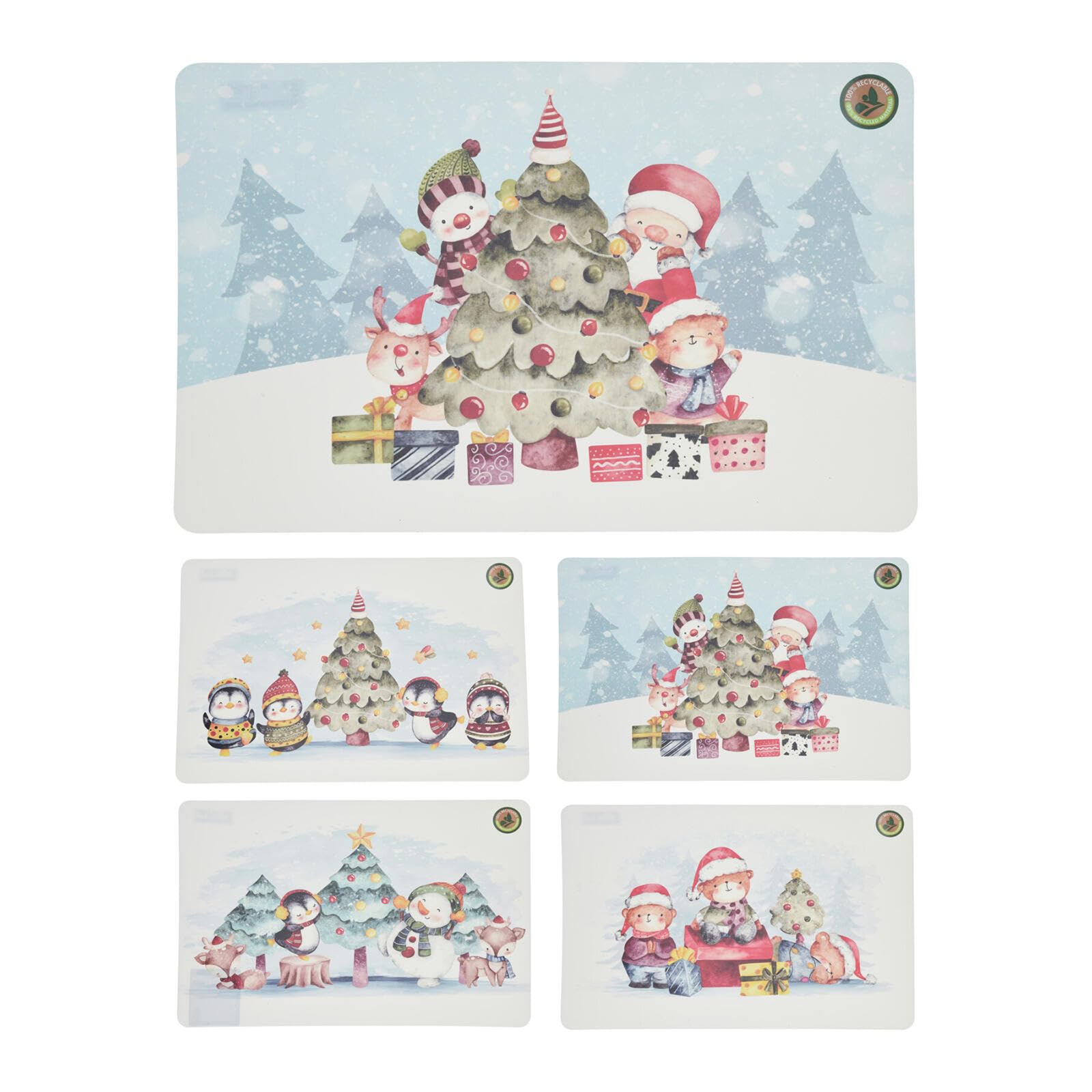 Placemat Kerst Design