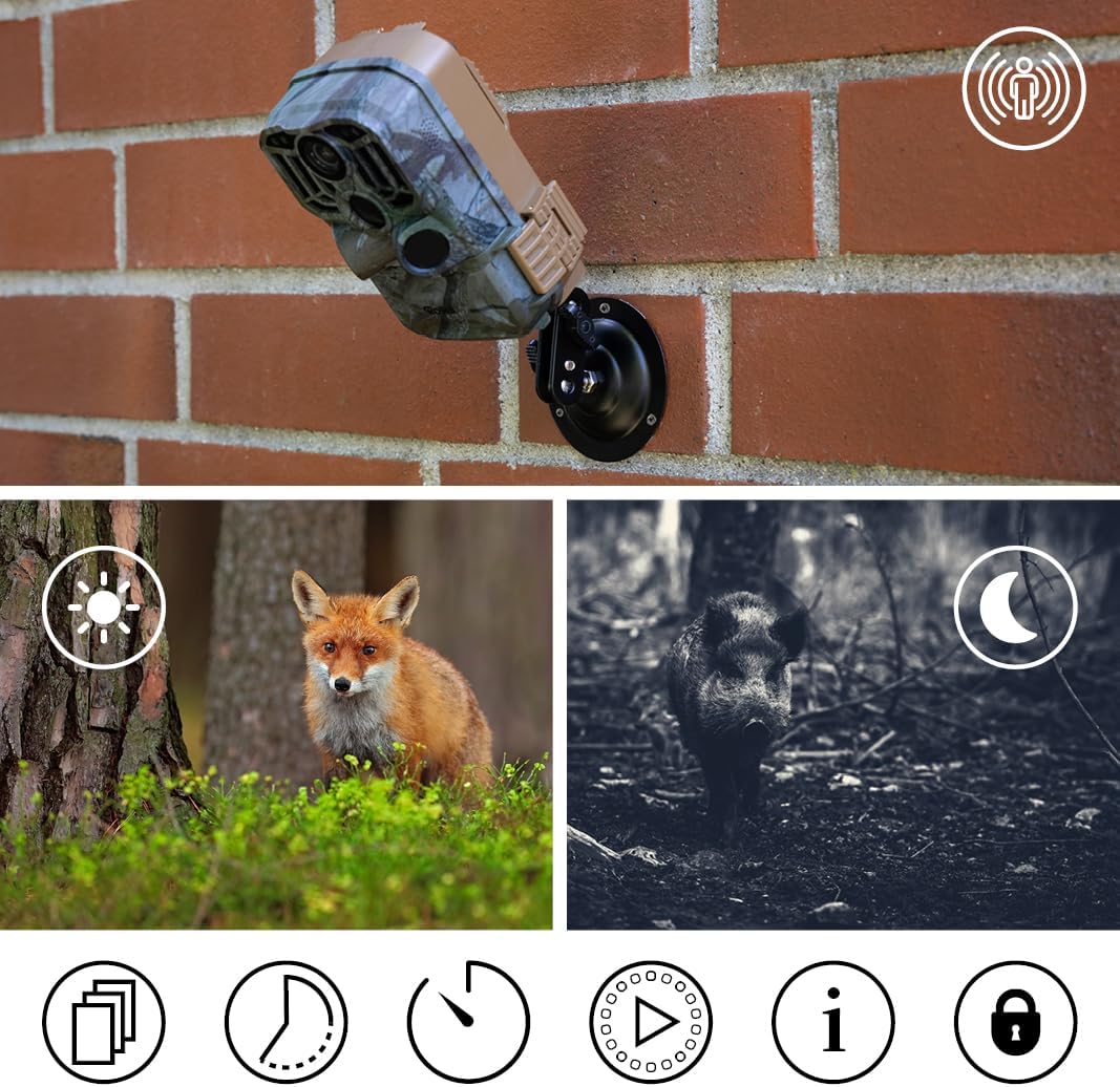 Rollei - 4K Wifi Wildlife Camera D61T1Aw