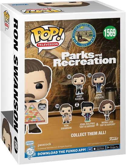 Funko Pop! TV: P&R 15th – Ron - Leslie Knope - Parks and Recreation - Collectable Vinyl Figure - Gift Idea - Official Merchandise - Toys for Kids & Adults - TV Fans - Model Figure for Collectors