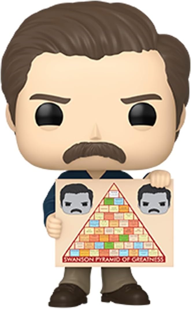 Funko Pop! TV: P&R 15th – Ron - Leslie Knope - Parks and Recreation - Collectable Vinyl Figure - Gift Idea - Official Merchandise - Toys for Kids & Adults - TV Fans - Model Figure for Collectors