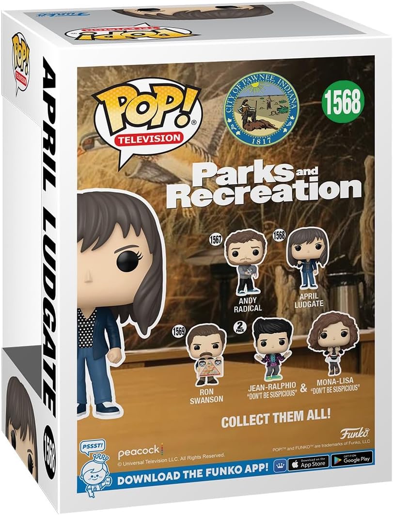 Funko Pop! TV: P&R 15th – April Ludgate - Parks and Recreation - Collectable Vinyl Figure - Gift Idea - Official Merchandise - Toys for Kids & Adults - TV Fans - Model Figure for Collectors