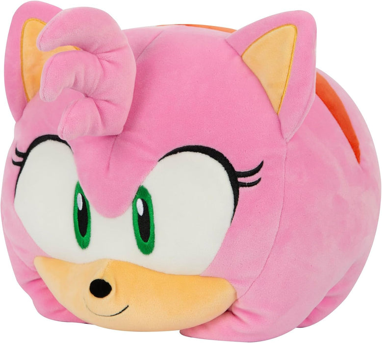 Club Mocchi Mocchi Sonic the Hedgehog Amy Mega Plush Toy - 15 Inch - Collectible Sonic Toys for Ages 3+ Years Old