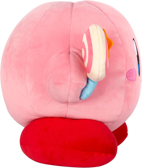 Club Mocchi Mocchi- Kirby Plush - Kirby with Invincible Candy Plushie - Squishy Toys - Collectible and Cute Stuffed Animals - Gaming Gifts and Game Room Decor - Video Game Collectibles - 15 Inch