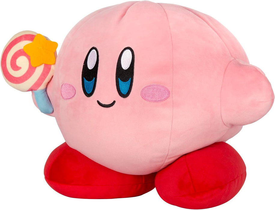Club Mocchi Mocchi- Kirby Plush - Kirby with Invincible Candy Plushie - Squishy Toys - Collectible and Cute Stuffed Animals - Gaming Gifts and Game Room Decor - Video Game Collectibles - 15 Inch