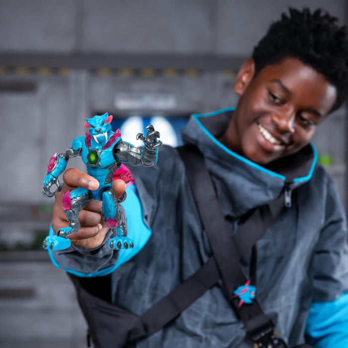 MRBEAST LAB Mutators; Mutiere das ultimative Monster. Experimentiere und erschaffe die Iconic Panther-Actionfigur von MrBeast. 3 zum Sammeln, Iconic Panther, Stealth Panther